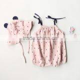Hot Sale Cotton Printed Raindrop Baby Romper Suit for 1-5 Years Old Girl thumbnail-1