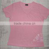 Ladies Fitted Cotton High Quality T-Shirts thumbnail-1