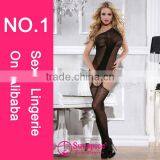2015 Hot Manufacturer Quality Guarantee Design Sexy Bodystocking Sexy School Girl Photo Costume Women Sexy Full Body Stocking thumbnail-1