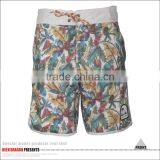 Customized Floral Printed Leisure Swim Trunks/Mens Board Shorts thumbnail-2