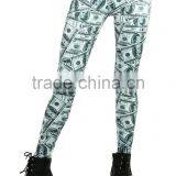 MGOO Cute Girls Active Leggings For Sport Running High Waist Lycra 95% Polyester 5% Spandex Low Minimum Leggings thumbnail-3