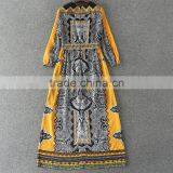 Zm50275b Summer New Product Lady Clothes Slim Fashion Printed Women Dress thumbnail-4