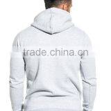 Drawstring Full Zip Hoody Tracksuit Tops Slim Fit Hoody thumbnail-3