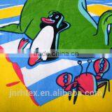 Trade Assurance Combed Cotton Screen Printing Terry Children Poncho Beach Towel thumbnail-4