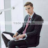 OEM Custom Made Stock China Cheap Black Wedding Best Man Suits thumbnail-5