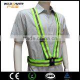 Blue LED Light Reflective hi Visibility Safety Jacket for Construction thumbnail-3