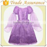 2014 Best Selling High Quality Princess Rapunzel Costume Girls Rapunzel Costume Dress, thumbnail-1