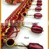 Factory Store High Quality Classic Braid Beaded With Fringe thumbnail-1