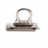 Zinc Based Alloy Purse Twist Turn Lock Silver Tone 46mm(1 6/8") x 33mm(1 2/8"), 1 Set thumbnail-1