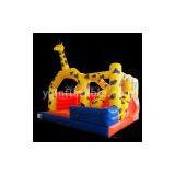 Giraffe Inflatable Bouncer Combination thumbnail-1