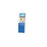 Dual Screen Free-standing Kiosk / Ticket Vending Kiosk with Barcode Scanner  Sound Alarm