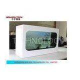 Multi Points Touch LCD Transparent Screen , Shopping Mall Kiosk Advertising Display thumbnail-1