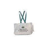 Custom Printed Natural Canvas Reusable Carrier Bags With Cotton Handle thumbnail-1