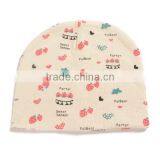 Spring&summer Korea Style 100%cotton Cute Boys&girls Strawberry Pattern Baby Beanie Hat thumbnail-5