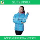 Soft Woman Wear Winter Down Jacket to Keep Warm thumbnail-1
