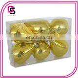 Plastic Christmas Ball ,Christmas Tree Ball,Christmas Hang-painted Ball Water-drop Ball6/S thumbnail-1