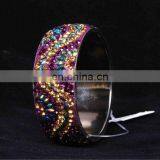 Latest Unique Design Crystal Bangle thumbnail-1