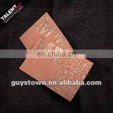 Custom Hot Stamping Brand Name Logo Jeans Leather Label Patch thumbnail-5
