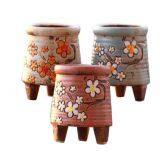 Korean Garden Pot Flower Decor Hand-painted Ceramic Flower Pots thumbnail-2