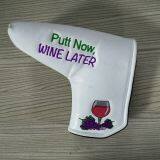 Grape Wine Embroidery Golf Blade Head Cover thumbnail-2