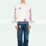 DiZNEW PAINTED POCKETS VINTAGE PAINT CARPENTER JEAN PANTS FOR BOYS thumbnail-6