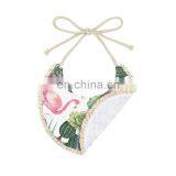 High Quality Cactus Printed Stripe Baby Bib For Feeding Multiple Pattern Comfortable thumbnail-4