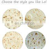 Hot Selling High Quality Burrito Towel Digital Printing Tortilla Blanket Burrito Blanket thumbnail-7