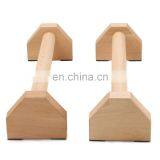 Harbour Gym Fitness Bench Wooden Push up Bar thumbnail-4