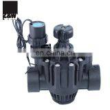 Electric Magnetic Plastic Valve Irrigation Solenoid 1.5" 3/2" DN40 150P Remote Flow Control 24V DC AC Latching