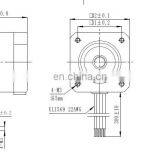 Hot Sale NEMA17 42mm 2phase Hybrid Screw Rod Stepper Motor With Good Quality for 3D Printer Part MINI CNC Lathe BMM8053 thumbnail-6