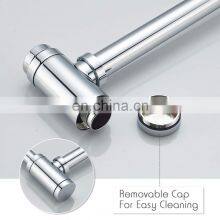 Sliver Chrome P-TRAP Brass Basin Sink Waste Trap Drain Kit Bottle Trap thumbnail-4