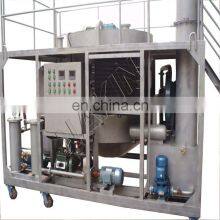Waste Oil Regeneration System /Used Oil Recycling Plant For Black Engine Oil Becoming Transparent Golden Color