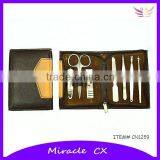 Manicure Set Black PU Pouch Unique Corporate Gift