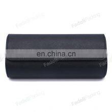 Black Leatherette Watch Case Display 3 Slots Watch Box Organizer Box Watch thumbnail-5