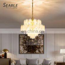Hot Sale Indoor Decoration Lighting Cafe Home Glass LED Chandelier Lamp thumbnail-3