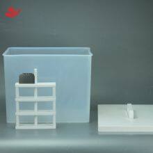 PFA Wafer Cleaning Tank With PTFE Cassette for Washing Silicon Wafer, Wafer, Glass Etc. thumbnail-4