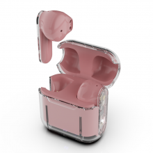 Wireless Earphone Low Latency Transparent Tws BT Earbuds With Wireless Charging Case thumbnail-1