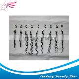 human hair extension curly chart