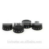 Drop Shpping Custom Speed Knobs Volume Tone Control Acrylic Buttons Replacement Guitar Parts Black thumbnail-3
