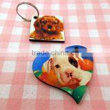 NEWEST Blank Sublimation Heart Shape MDF Pendant,keychain thumbnail-2