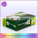 Custom E Flute Corrugated Cardboard Color Printed Roll End Tuck Top Paper Packaging Box With the Dust Flaps thumbnail-2