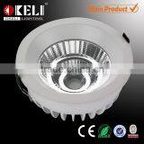 Round 24w Ceiling Commercial Cob Led Downlight