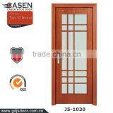 Wholsale door manufacturer wood door modern hous glass door for interior used
