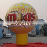 Chinese Supplier Customized Golf Ball Shape Inflatable Ground Balloon Supplier's Choice thumbnail-1