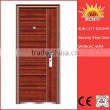 SC-S054 European Flat Steel Door Exterior Metal Doors Design thumbnail-1