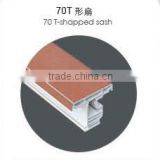 70 T-shaped sash