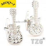 TZG08015 Fashion Cuff Link Guitar Cufflink