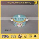 Ceramic Small Ragout Bowl With Lid thumbnail-5