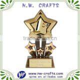 Gold Plated Resin Star Trophy