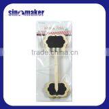 Mini Chalkboard Wooden Message Blackboard With Stick Pokes Various Shapes thumbnail-3